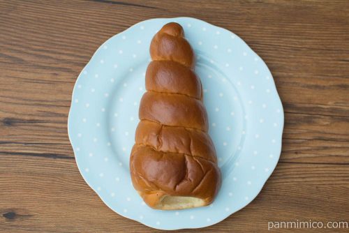 北海道ダブルメロンコロネ【神戸屋】上から見た図