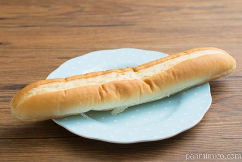 ロングスティック～バナナ～【フジパン】横から見た図