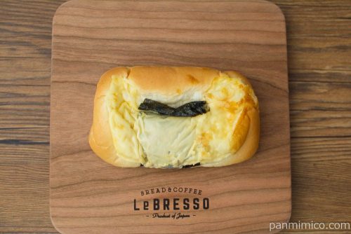 のり巻きパン【ヤマザキ】上から見た図