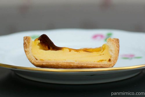 エッグタルト【ローソン】断面図