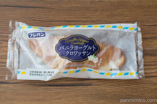 バニラヨーグルトクロワッサン【フジパン】パッケージ