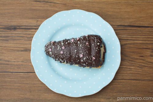 チョココロネ【ヤマザキ】上から見た図