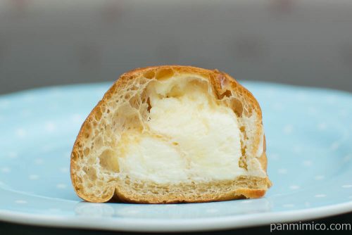 NL　大麦のミルクボール　2個入【ローソン】断面図