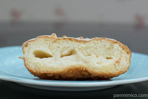 サックルトン（とろ～り練乳クリーム）【ヤマザキ】断面図