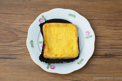 冷やして食べるフレンチトースト【ファミリーマート】上から見た図