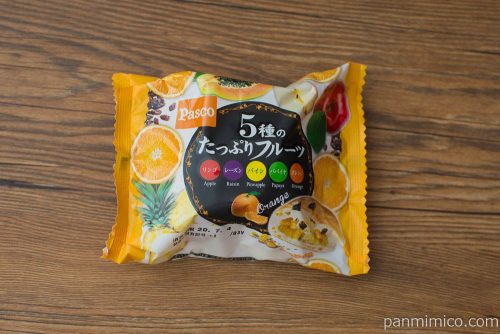 5種のたっぷりフルーツ 【Pasco】パッケージ