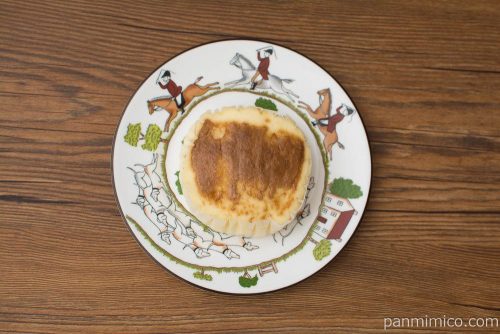 スフレチーズケーキ【Pasco】上から見た図