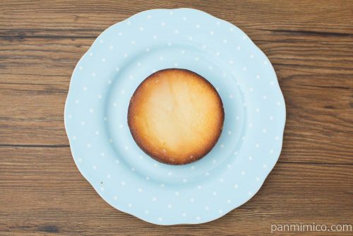 3種の食感を楽しむレモンチーズタルト【ファミリーマート】上から見た図