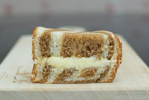 うずまきコーヒーパン【ヤマザキ】断面図