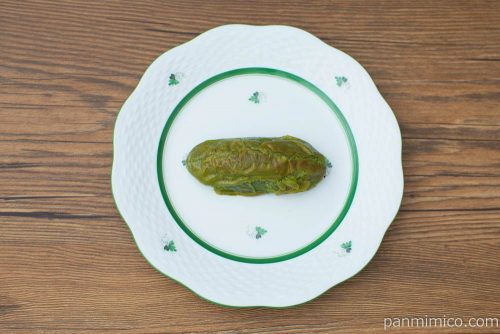 京都・宇治・伊藤久右衛門抹茶スイートポテト【セブンイレブン】上から見た図