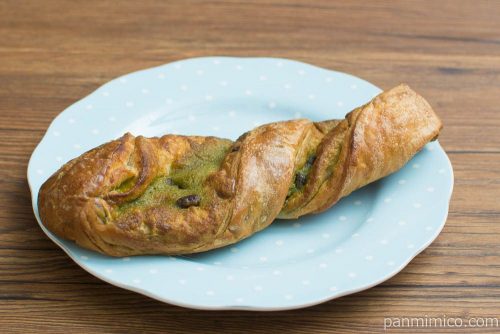 抹茶デニッシュスティック【ローソン】横から見た図