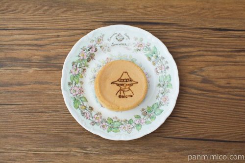 ムーミン もちっとチーズ【ファミリーマート】上から見た図