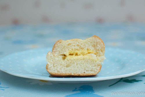 みっくちゅじゅーちゅクリームサンド【第一パン】断面図