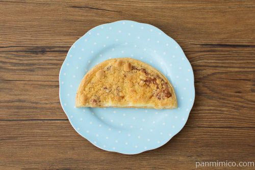 クランブルパイ（チーズ）【ヤマザキ】上から見た図