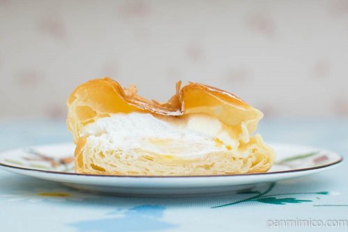 ホイップ&カスタードデニッシュ【ローソン】断面図