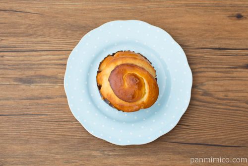 マチノパン　ふわバタブリオッシュ【ローソン】上から見た図