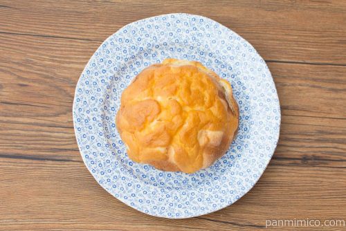 シューDEメロンパン【ヤマザキ】上から見た図