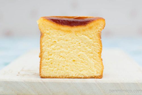 カラメリゼカステラ【Pasco】断面図