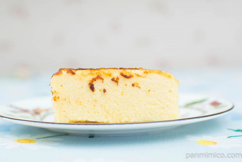 クリームブリュレ風蒸しケーキ【ヤマザキ】断面図