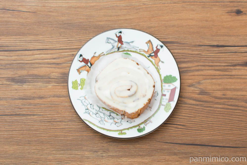 シナモンロールケーキ【Pasco】上から見た図