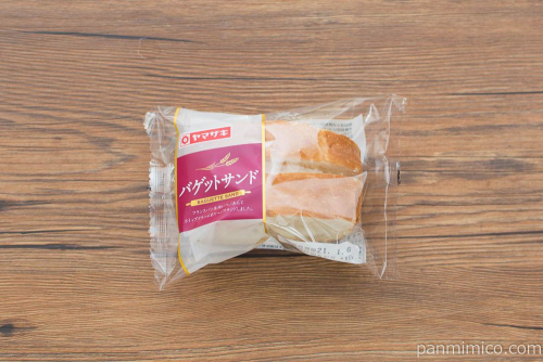 バゲットサンド(ホイップ&小豆)【ヤマザキ】パッケージ