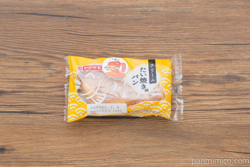 たい焼き風パン(クリーム)【ヤマザキ】パッケージ