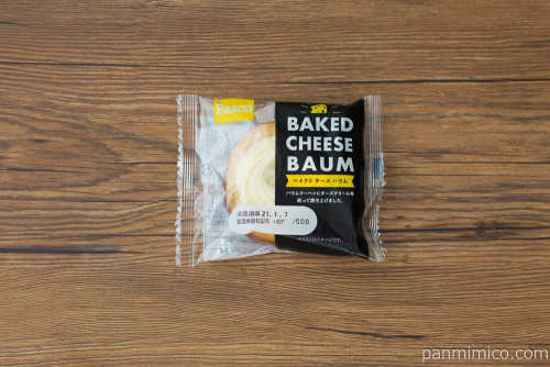 ベイクドチーズバウム【Pasco】パッケージ