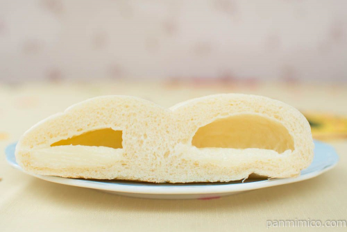 有機ジャージー牛乳クリームパン【第一パン】断面図