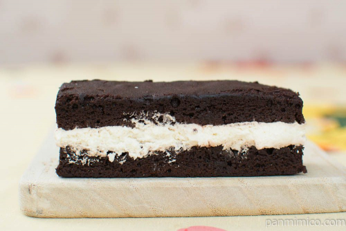 生ブラウニー【ローソン】断面図