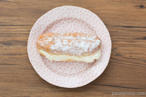 揚げパン ホイップ【ローソン】上から見た図