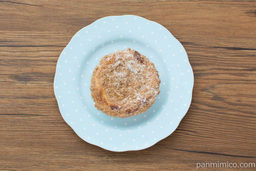 アップルシナモンクランブル【ファミリーマート】上から見た図