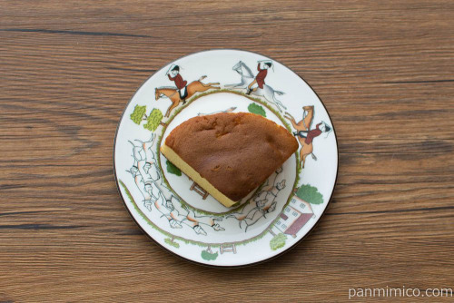 バターカステラ【セブンイレブン】上から見た図