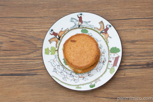 アーモンド香ばしいキャラメルサンド【Pasco】上から見た図