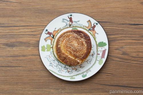 マチノパン　あんこのまんまるデニッシュ【ローソン】上から見た図