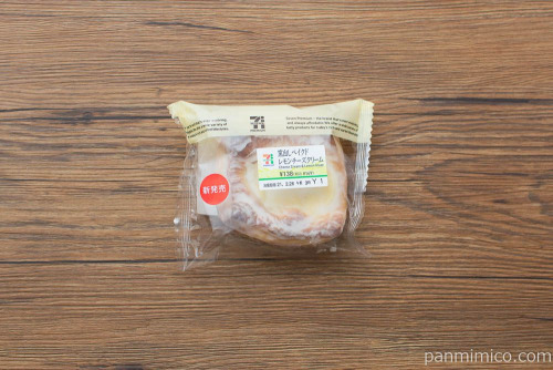 窯出しベイクドレモン　チーズクリーム【セブンイレブン】パッケージ