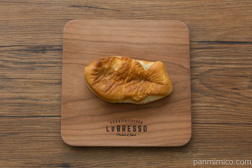 たい焼き風パン（カレー）【ヤマザキ】上から見た図