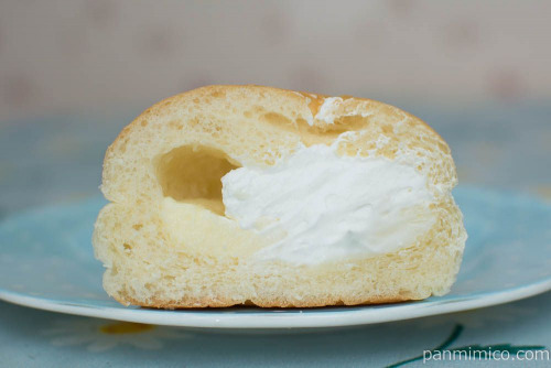 milkyパン【ヤマザキ】断面図