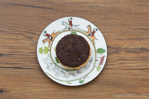 クロッカンショコラ【ファミリーマート】上から見た図