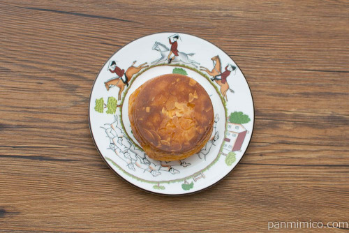 ブリュレ仕立てのシューデニッシュ【ファミリーマート】上から見た図