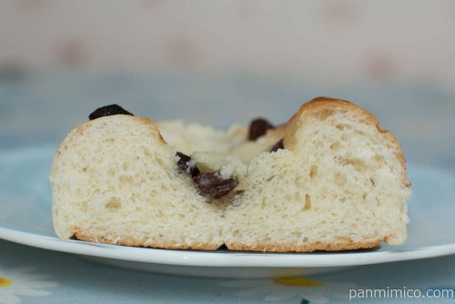 レーズンシュガーバター【Pasco】断面図