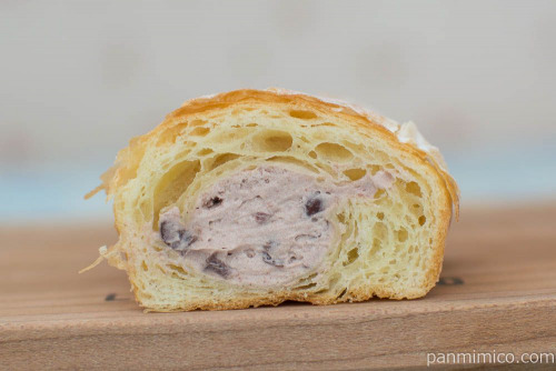 あんホイップコロネ【セブンイレブン】断面図