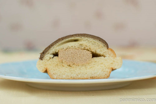 ミルメークコーヒー味　シュガーマーガリンサンド【第一パン】断面