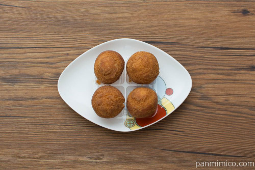 ボールケーキドーナツ　カスタード　4個入【ローソン】上