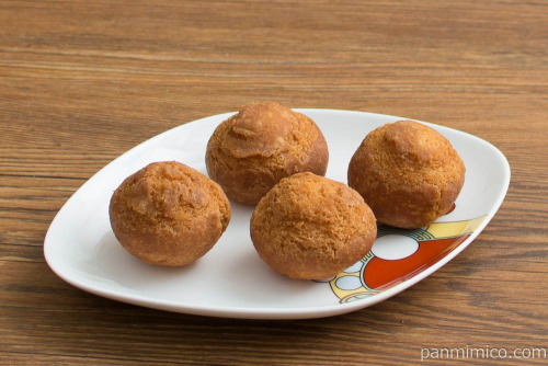 ボールケーキドーナツ　カスタード　4個入【ローソン】斜め