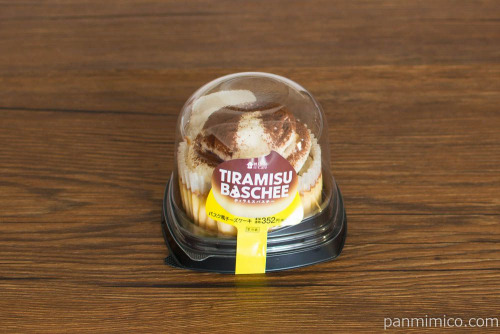 ティラミスバスチー　-バスク風チーズケーキ-【ローソン】パッケージ