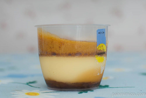 プーアワワ　-泡カラメルプリン-【ローソン】断面