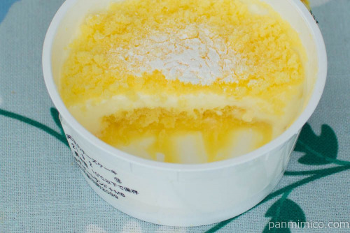 天使のチーズケーキ【ファミリーマート】断面