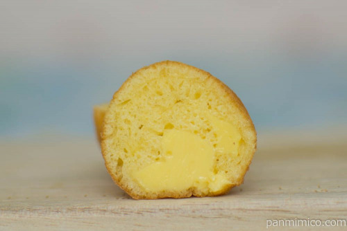 ベビーカステラ クリーム入り 8個【ローソン】断面