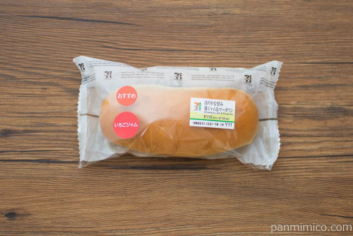 ほのかな甘み苺ジャム＆マーガリン【セブンイレブン】パッケージ