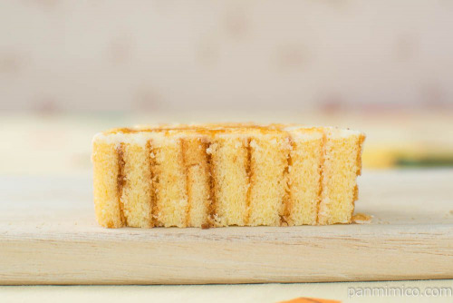 カラメルグレーズケーキ【Pasco】断面